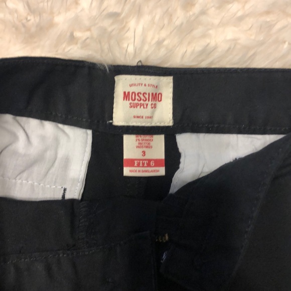 Mossimo black shorts size 3 - Picture 3 of 3